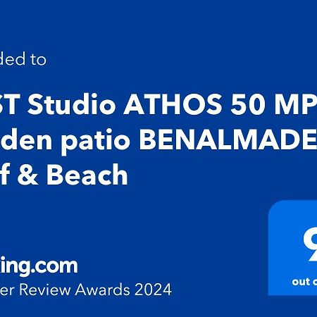 Deluxe Studio Athos 50 Mp Garden Patio Benalmadena Golf & Beach Extérieur photo